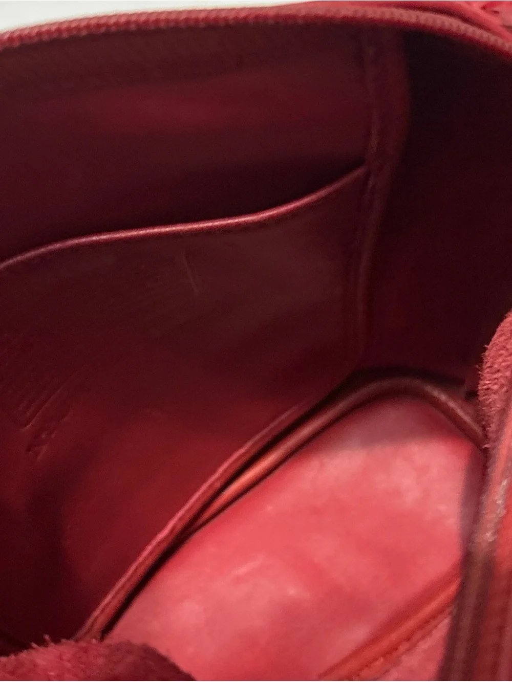COACH Vintage Red Soft Leather Soho Slouchy Hobo Bucket Shoulder Bag Tote 4148